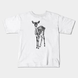 Fallow deer fawn Kids T-Shirt